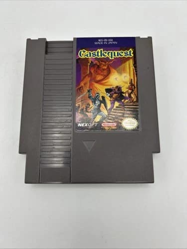 Castlequest Castle Quest (Nintendo NES, 1989) Authentic Cart Tested