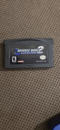 Advance Wars 2: Black Hole Rising Gameboy Advance! Cleaned, Tested, Working!