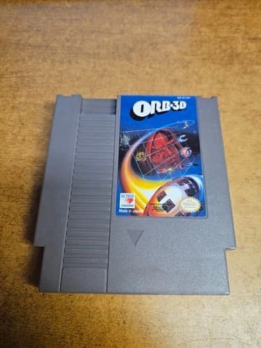 ORB-3D (Nintendo Entertainment System, 1990)(TESTED)