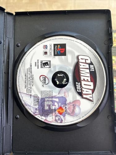 NFL GameDay 2003 (PlayStation 1, 2002) Disc Only