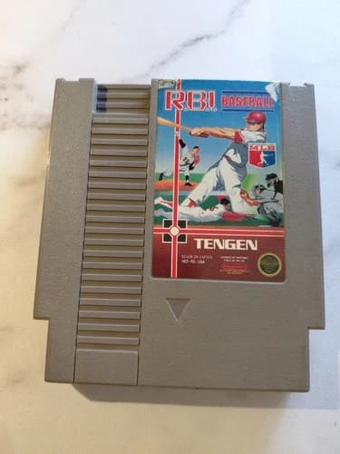 R.B.I. Baseball (Nintendo NES, 1988) Game Cartridge Only - Tested