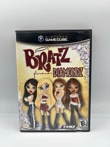 Bratz Forever Diamondz Nintendo GameCube Complete CIB