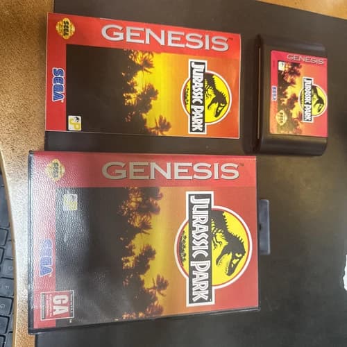 Jurassic Park Sega Genesis Complete