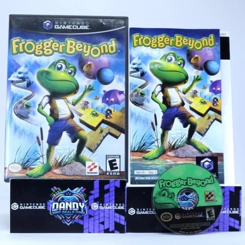 Frogger Beyond GC CIB W/ Manual - GameCube