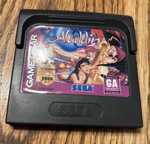 Disney's Aladdin - Sega Game Gear - Game Cart Only