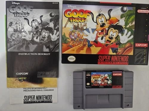 SNES Disney's Goof Troop CIB