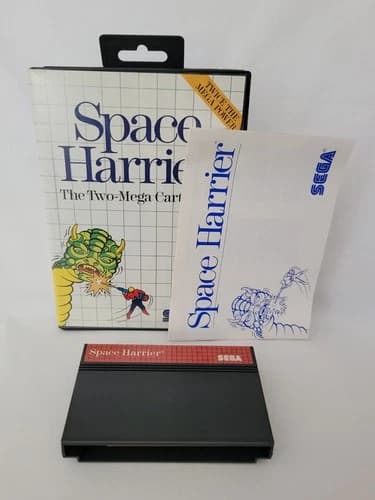Space Harrier Sega Master System Authentic and Tested CIB