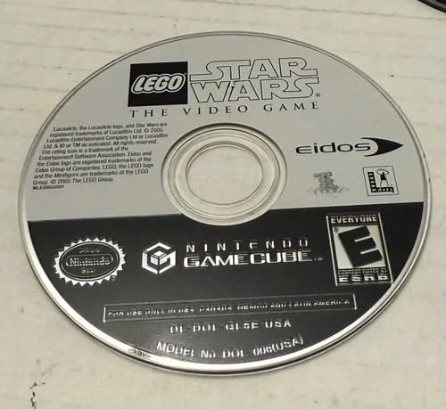 LEGO Star Wars: The Video Game (Nintendo GameCube, 2005) Disc Only -Tested