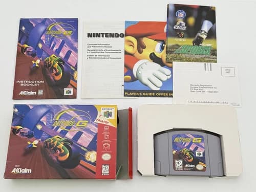Extreme-G (Nintendo 64 N64) Complete w/All Inserts! * Authentic *