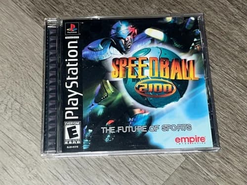 Speedball 2100 Playstation 1 PS1 Complete CIB Authentic Good Shape Disc