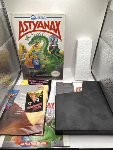 Astyanax (Jaleco, Nintendo NES 1990) Complete In Box