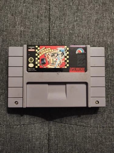 The Incredible Crash Dummies: Super Nintendo SNES Cleaned Tested And Working