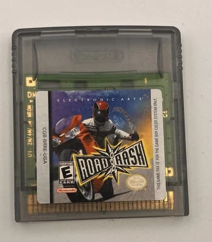 Road Rash Nintendo Game Boy Color GBC Cartridge Only Authentic Tested Works
