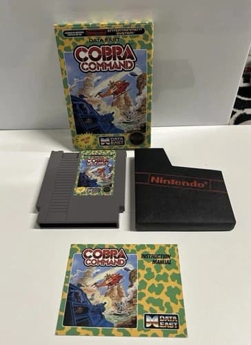 Cobra Command (Nintendo Entertainment System, 1988) - Complete In Box Tested