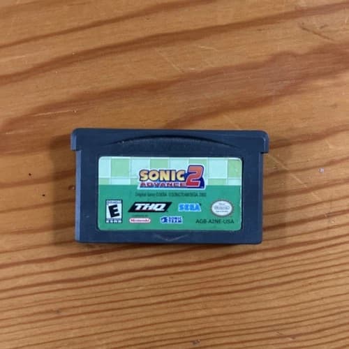 Sonic Advance 2 (Nintendo Game Boy Advance, 2003) GBA Authentic Tested
