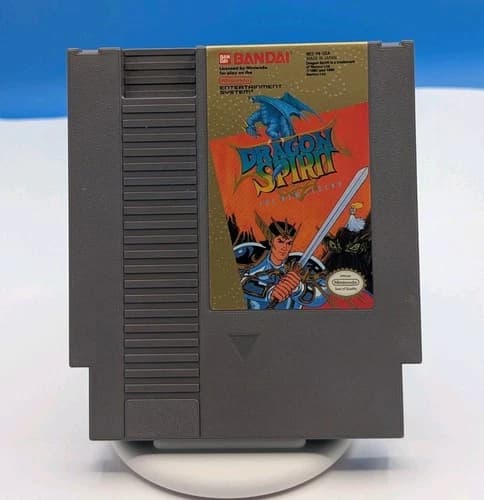 Dragon Spirit The New Legend Nintendo NES cartridge Authentic