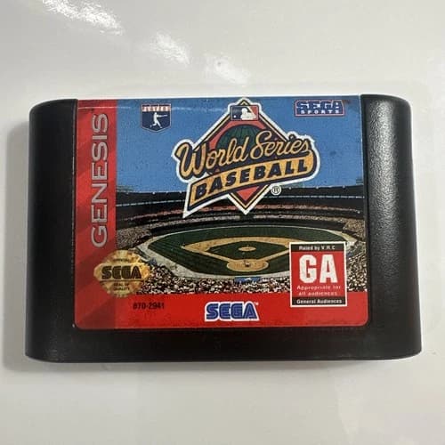 World Series Baseball (Sega Genesis) Cart Only - Tested