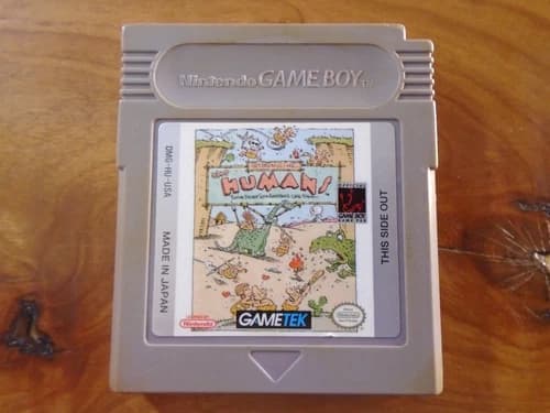 Introducing The Humans Game Boy Game Only~Cleaned/Tested/Working