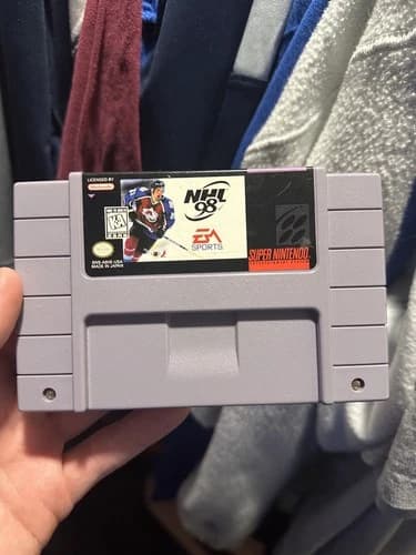 NHL 98 (Super Nintendo, 1997) - TESTED, CARTRIDGE ONLY RARE