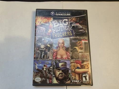 Big Mutha Truckers (Nintendo GameCube, 2003) **TESTED** Complete CIB Clean Disc