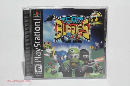 Team Buddies - Sony PlayStation 1, Midway 2000