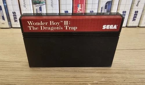 Wonder Boy III: The Dragon's Trap (Sega Master System, 1989) Cartridge Only!