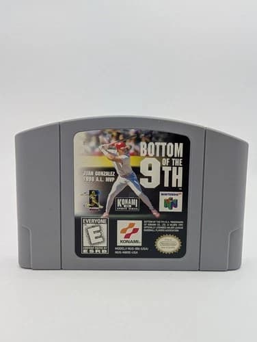 Bottom of the 9th N64 (Nintendo 64) Authentic Tested Working