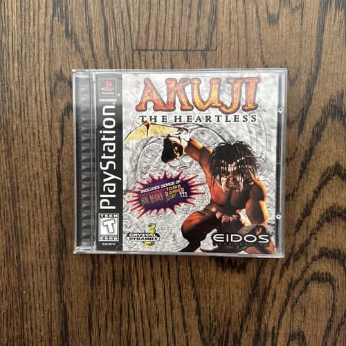 Akuji the Heartless Sony PlayStation 1 PS1 CIB Complete w/ Reg Card Tested