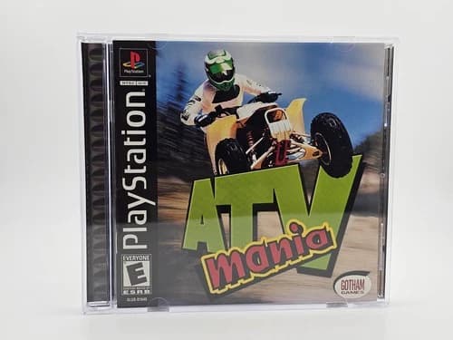 Sony Playstation 1 PS1 ATV Mania CIB Cleaned & Tested