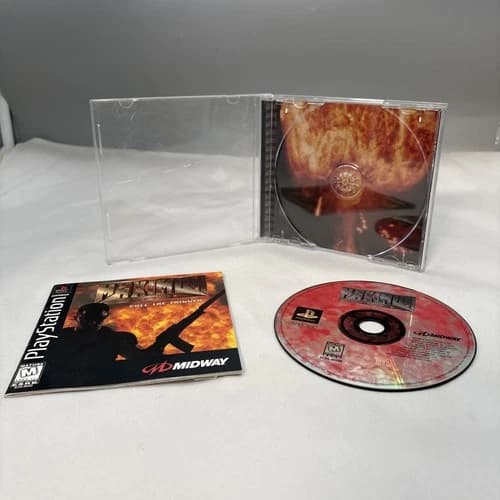 Maximum Force Pull the Trigger Sony PlayStation 1, 1997 Video Game