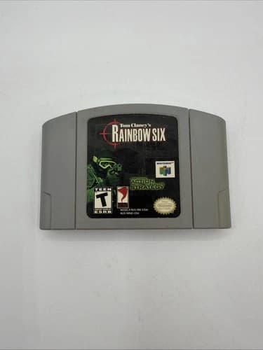 Tom Clancy's Rainbow Six [Gray Variant] (Nintendo 64) *CART ONLY - TESTED N64