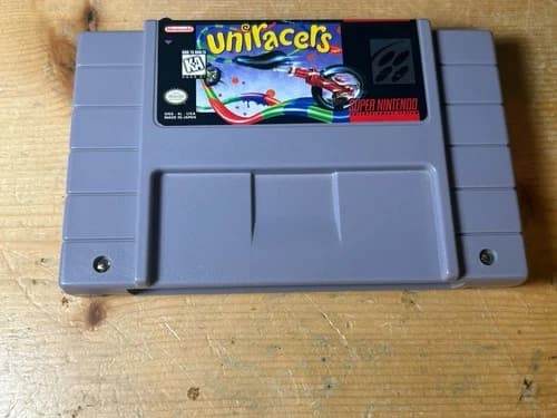SNES Uniracers Cartridge Only Tested Works 1992 Super Nintendo Snes Authentic