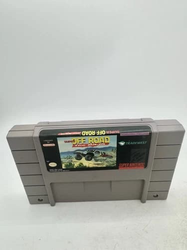 Super Off Road: The Baja (Super Nintendo Entertainment System) Cart Only Tested