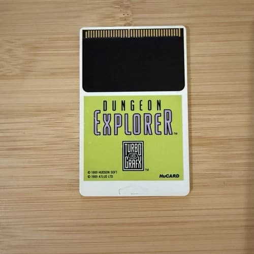 TG16 💥 Dungeon Explorer 💥 Turbo Grafx 16 Hucard Only Clean Tested