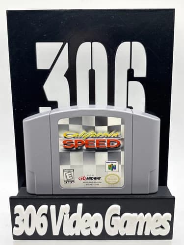 California Speed Nintendo 64 N64 Game Cart ONLY Authentic Tested