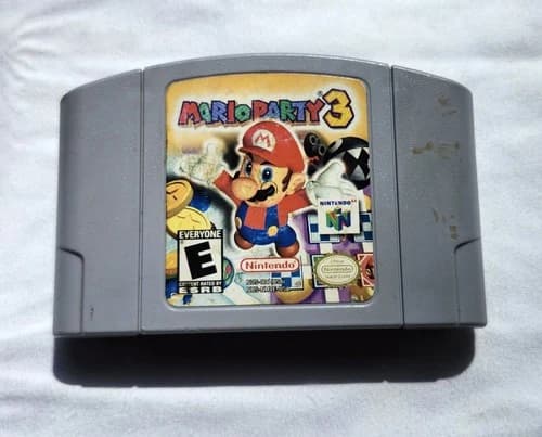 Mario Party 3 - Nintendo 64 N64 - Authentic Tested