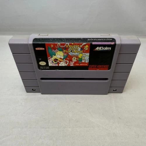 Krusty's Super Fun House (Super Nintendo SNES) Tested!