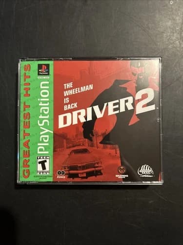 Driver 2 (PlayStation 1 PS1) Complete Cleaned Tested
