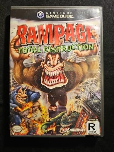Rampage: Total Destruction (Nintendo GameCube, 2006) TESTED