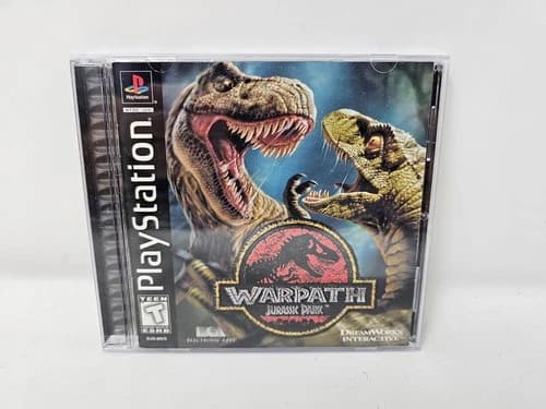 Warpath Jurassic Park (PlayStation 1 PS1) Complete CIB W/ Reg Card