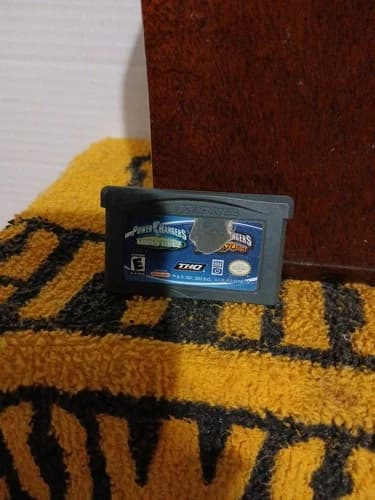 Nintendo Gameboy Advance Game Power Rangers Time Force/Ninja Storm