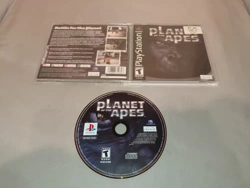 Planet of the Apes Sony PlayStation 1 Ps1 Complete w/ Manual Tested & Works