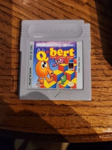 Q*bert (Nintendo Game Boy 1992) Tested Works Cartridge Only