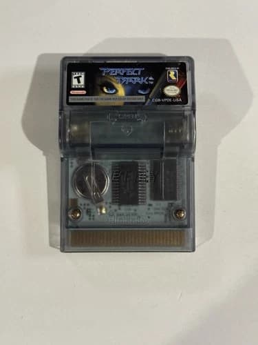 Perfect Dark Game Boy Color Game Only NTSC-U/C Tested Authentic, Working Rumble