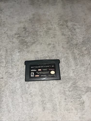 Spider-Man 3 (Nintendo Game Boy Advance, 2007) Tested And Working Authentic