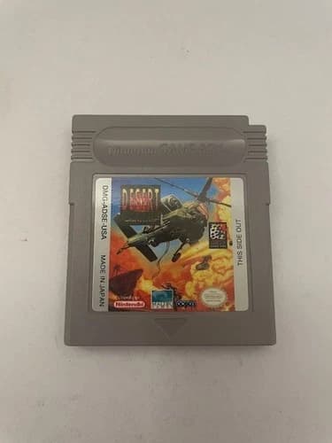Desert Strike: Return to the Gulf (Nintendo GameBoy, 1991) Cleaned Tested