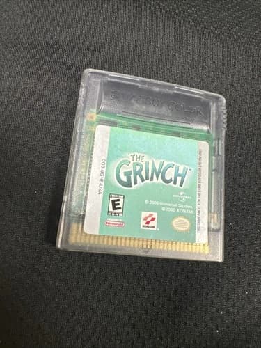 The Grinch Game Boy Color Cartridge Tested