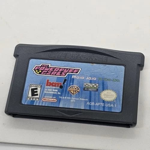 Powerpuff Girls Mojo Jojo A-Go-Go Nintendo Game Boy Advance BAM! 2001 E Rated
