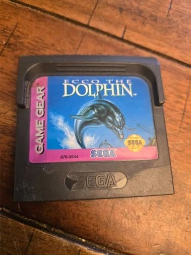 Ecco the Dolphin (Sega Game Gear, 1993) Cartridge Only - VG02