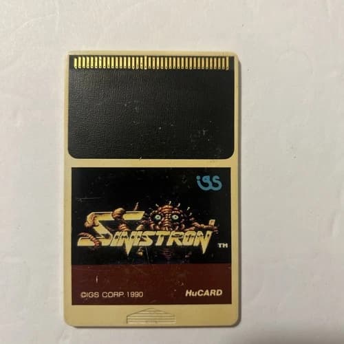 Sinistron (TurboGrafx-16, 1990 Game Card Only